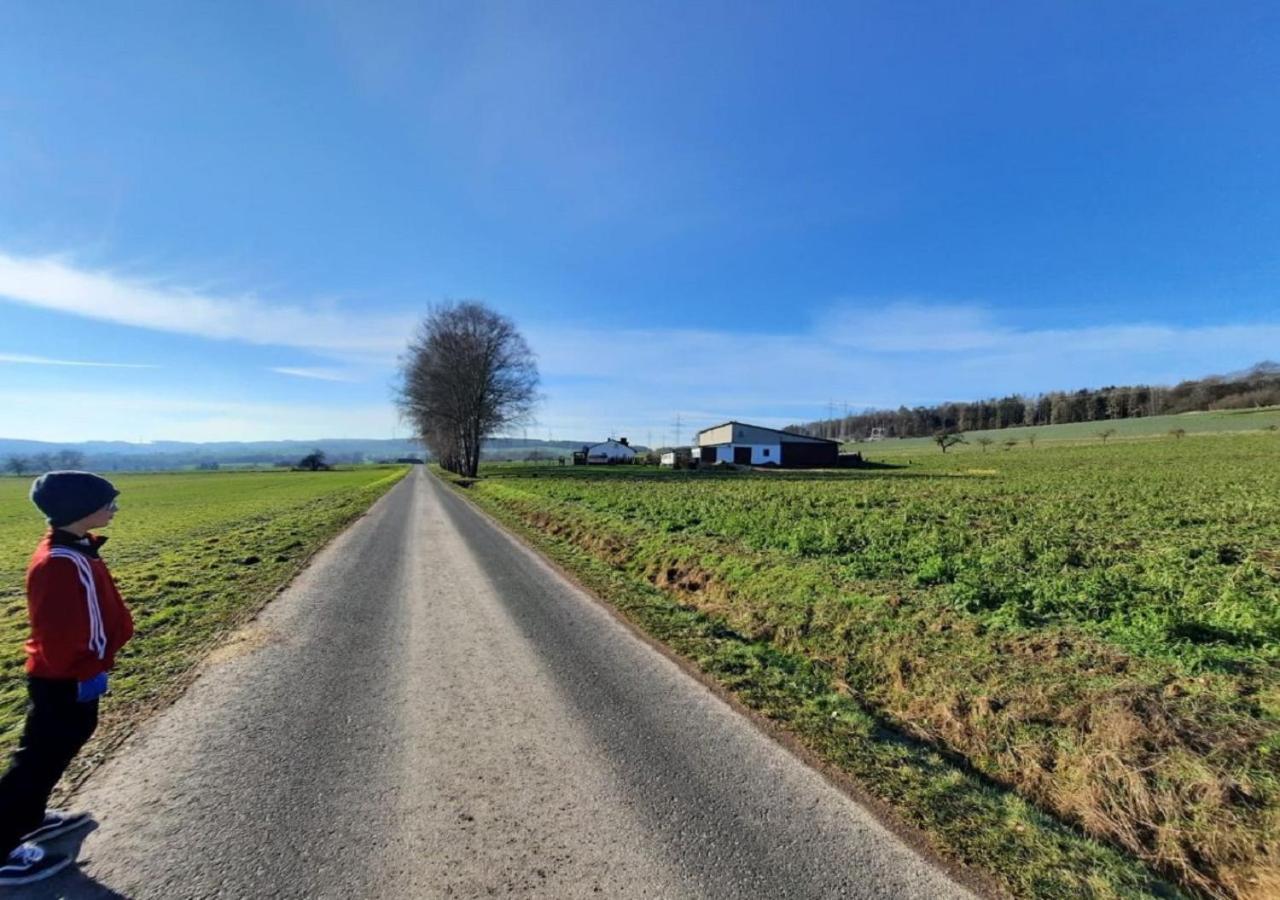 Exklusive Naturoase Direkt Am Ars Natura Wanderweg Mit Panoramablick Auf Melsungen公寓 外观 照片